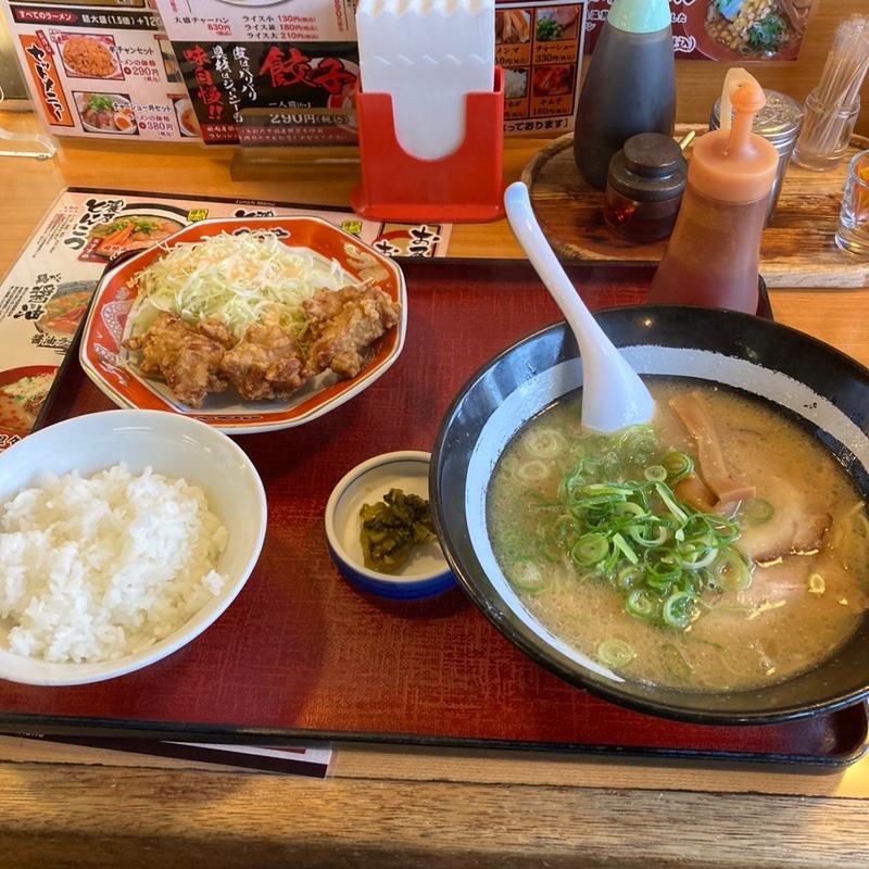 唐揚げセット(チャイニーズレストラン大雅)