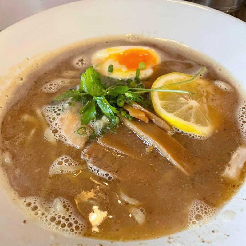 ラーメン 半熟玉子(麺屋もりき都島)