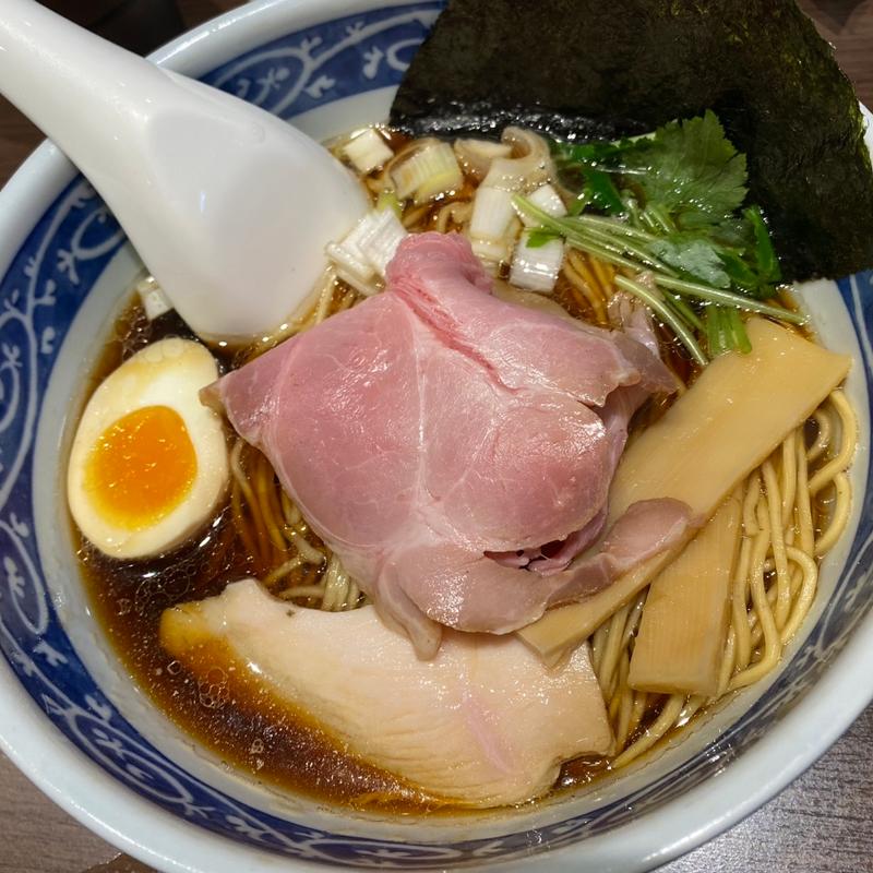 煮干しそば　黒醤油(寿製麺よしかわ 坂戸店)