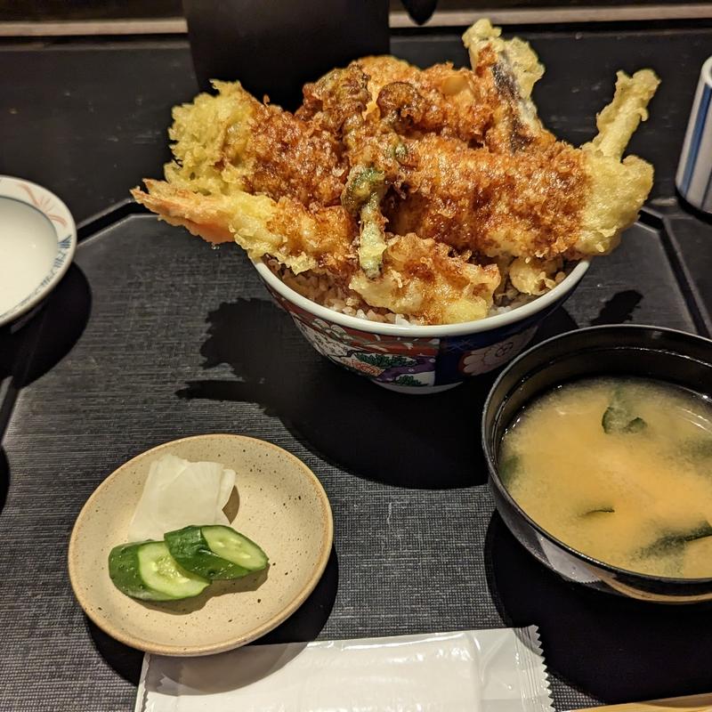 天丼　上(黒座暁樓)
