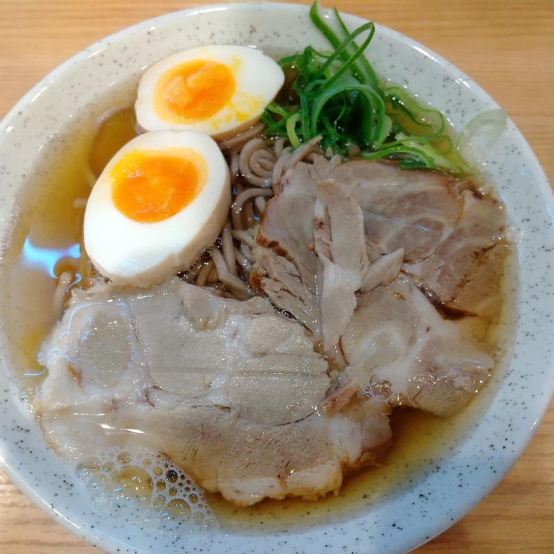 味玉チャーシューそば(山陽そば垂水店)