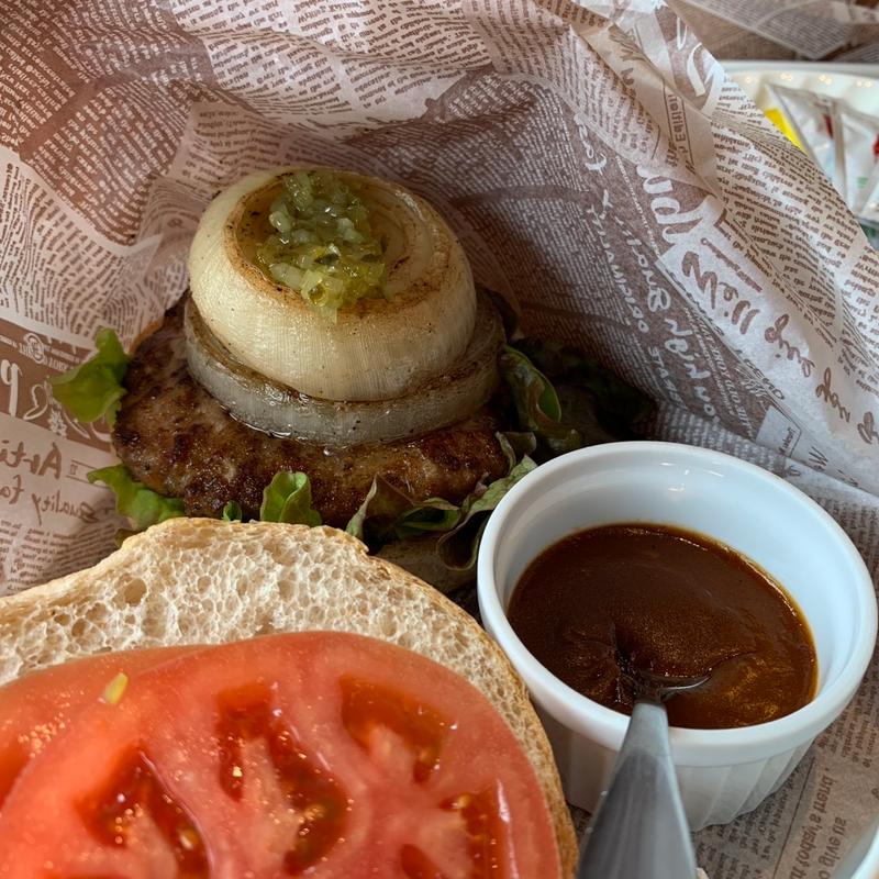 ジョンソンバーガーセット(レストラン ニックス)