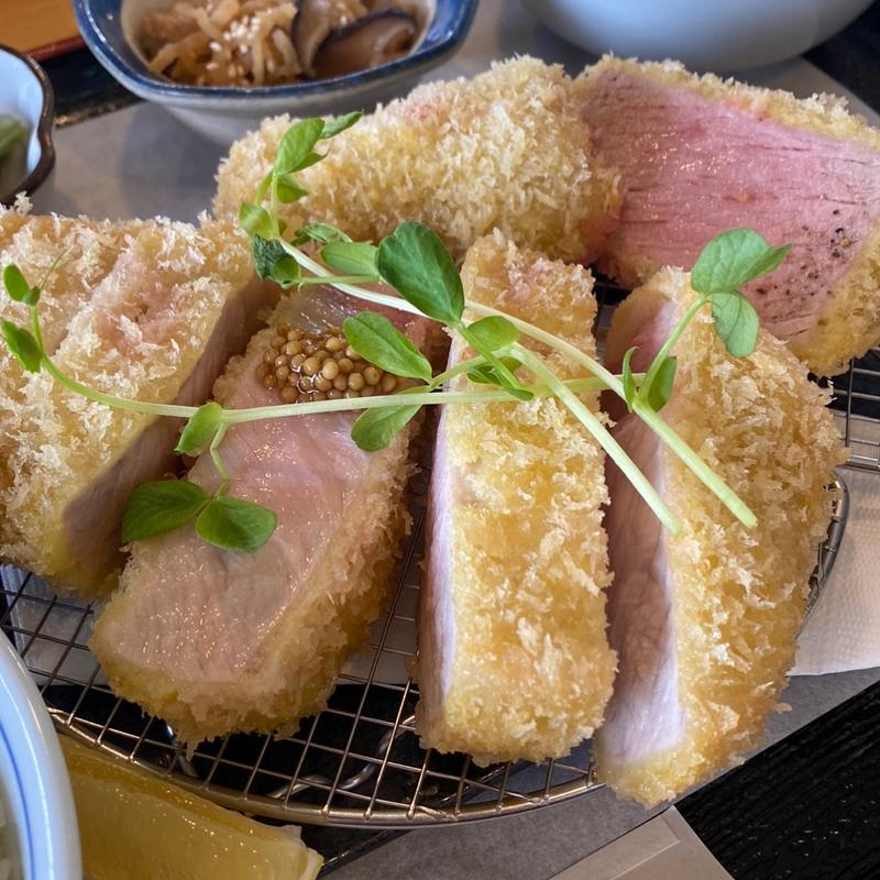 ロースカツとヒレカツセット(山ぼたん )