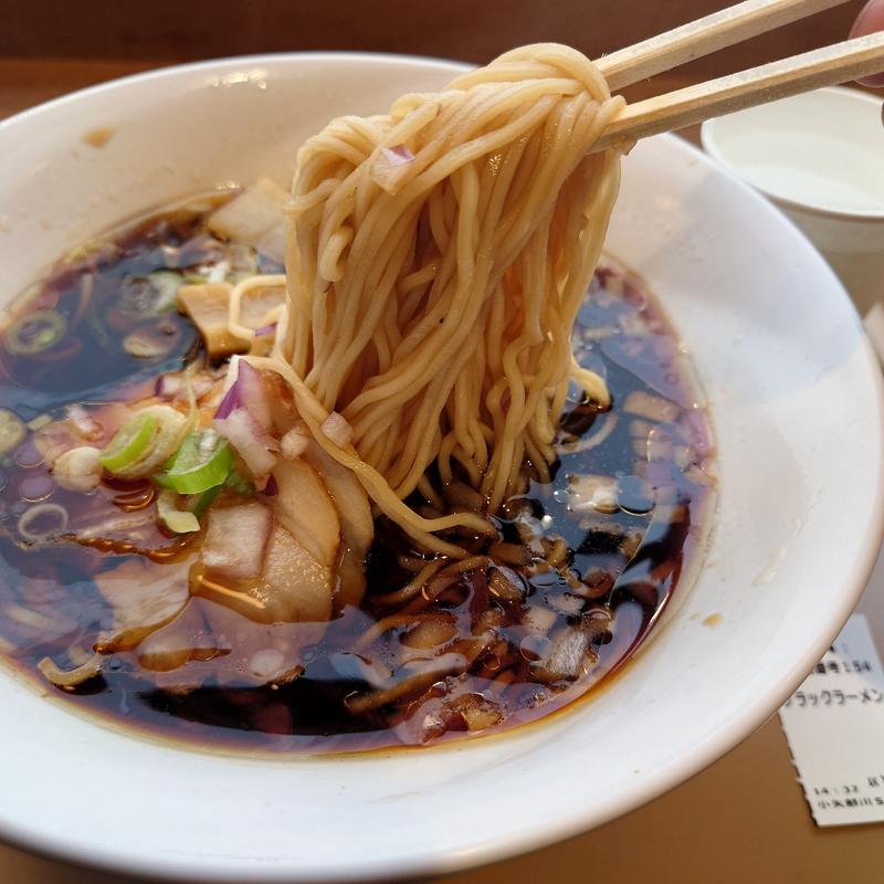ブラックラーメン(フードコートとなみ野キッチン)