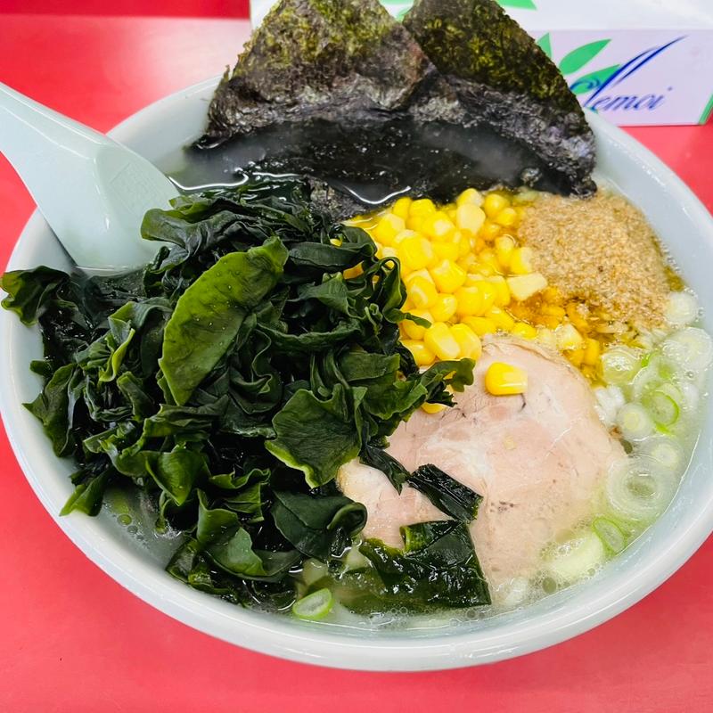 塩ラーメン＋わかめ＋コーン(ラーメンショップ 羽生インター店)