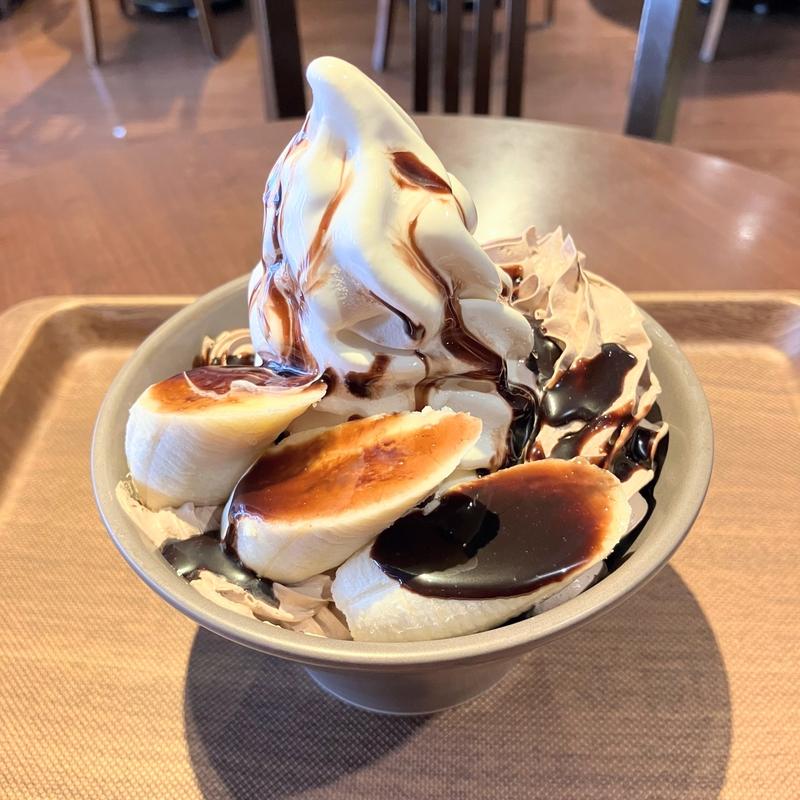 ショコラバナナパフェ(サンマルクカフェ+R 恵比寿駅前店)