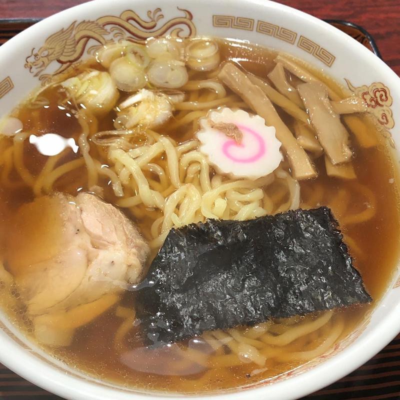 ラーメン 半チャーハン(天山)