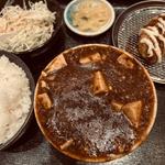 こぼし麻婆豆腐定食(堂山食堂 EST店)