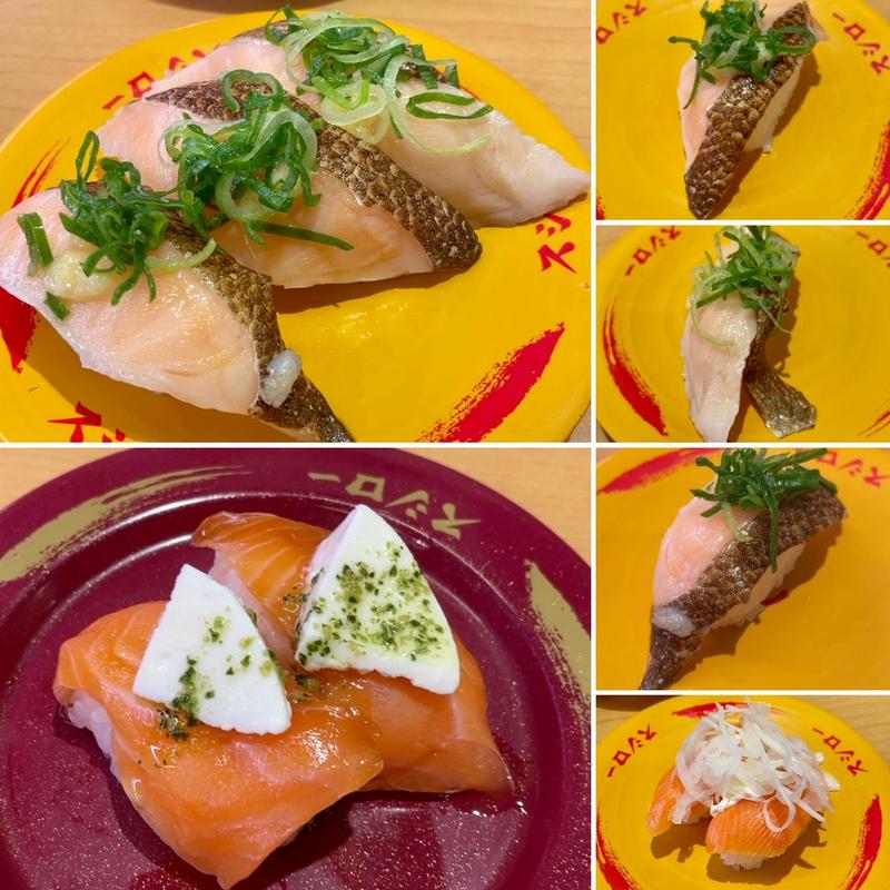 サーモン&サーモン(スシロー 八千代高津店)