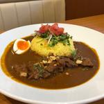 カリブチキンとナッツのスパイスカレー(ココス 扇店)