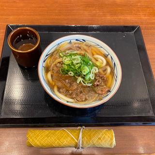 焼きたて肉うどん(丸亀製麺宝塚)