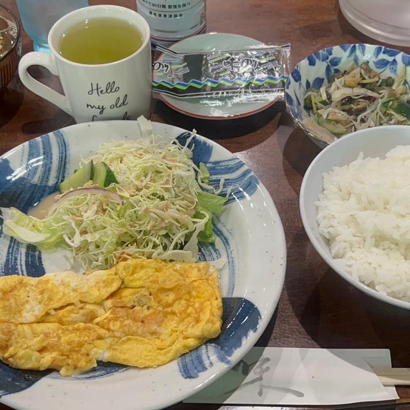 卵焼き定食(こふく)