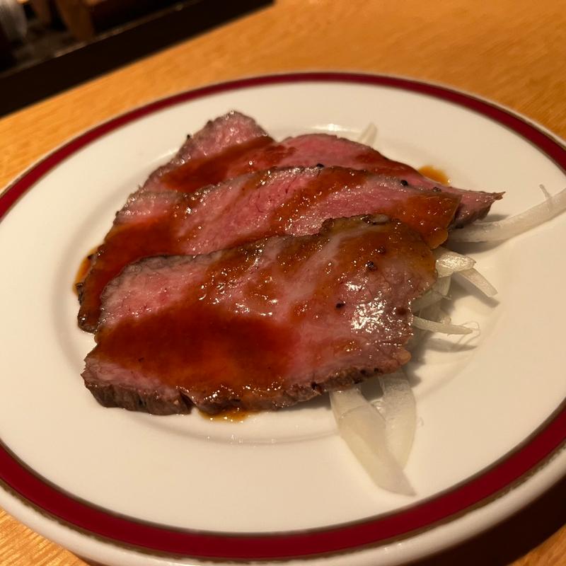 黒毛和牛ローストビーフ(菜彩旬美 冨々 ブリーゼブリーゼ)