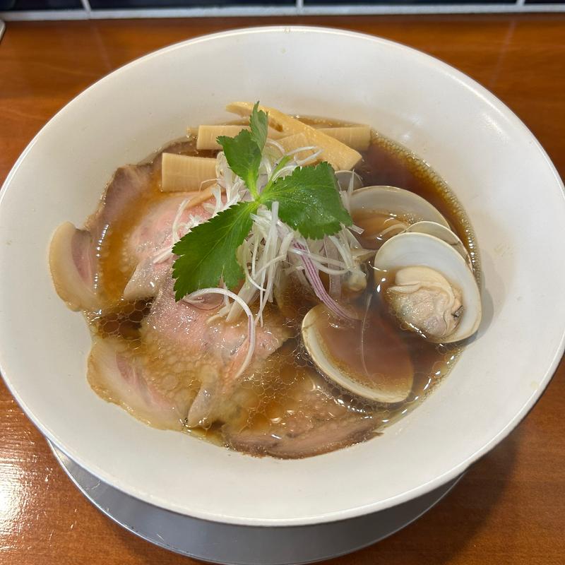 蛤醤油らーめん(麺燦燦)