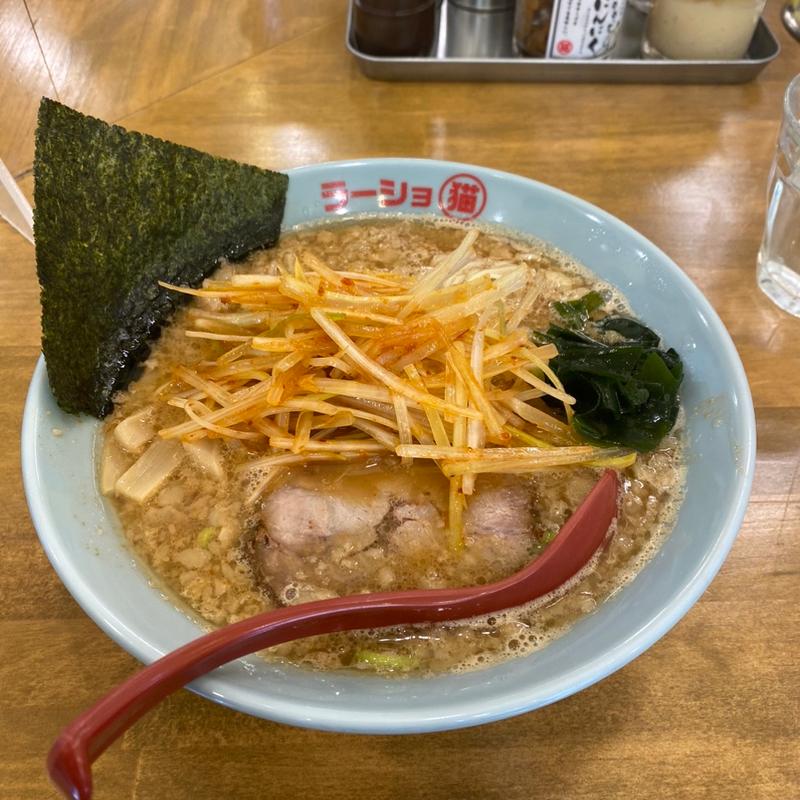 辛ネギ味噌ラーメン(ラーショマルミャー 大泉学園店)