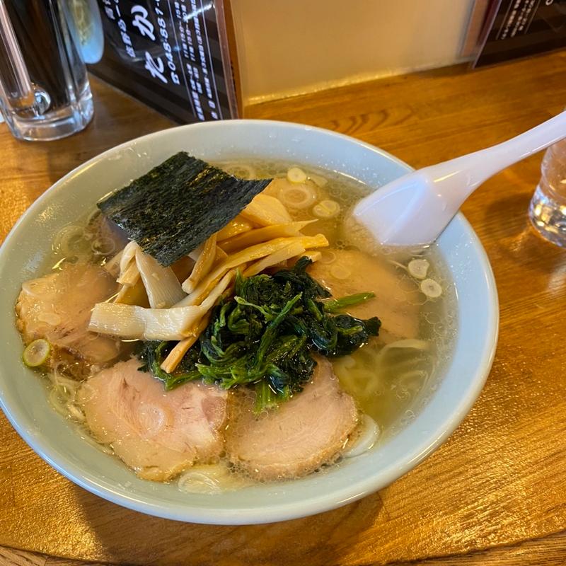 チャーシューメン塩味(佐野ラーメン たかの)