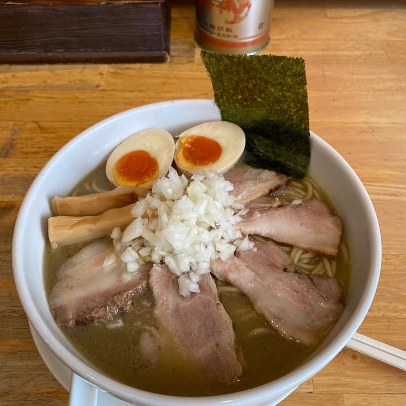 🉐煮干そば(煮干そば とみ田)