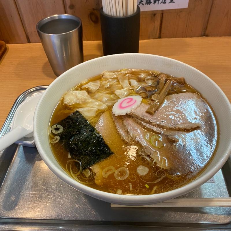 チャーシューワンタン麺(大宮大勝軒)