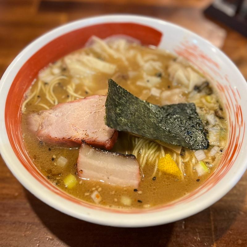 味噌ワンタンメン(麺屋 悠)