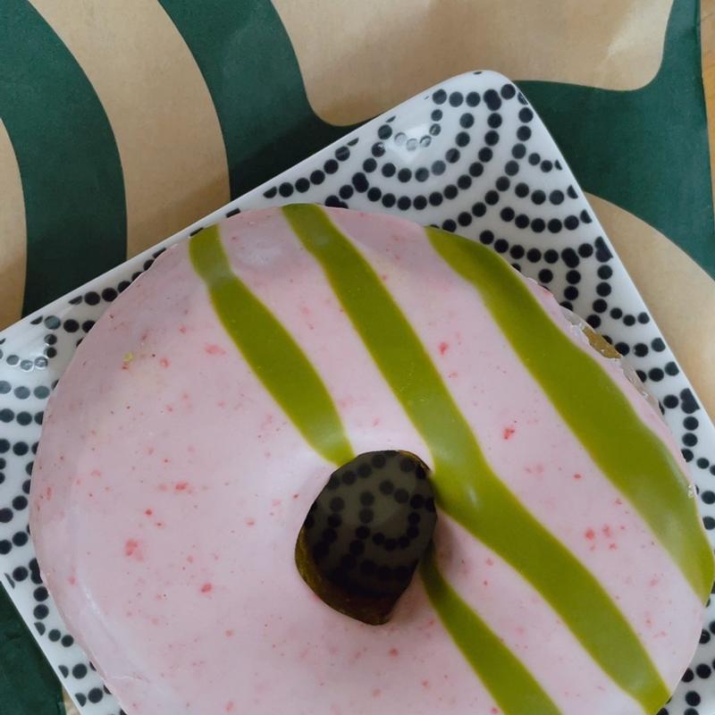 さくらと抹茶のドーナツ(ミスタードーナツ 宇都宮福田屋ショップ)