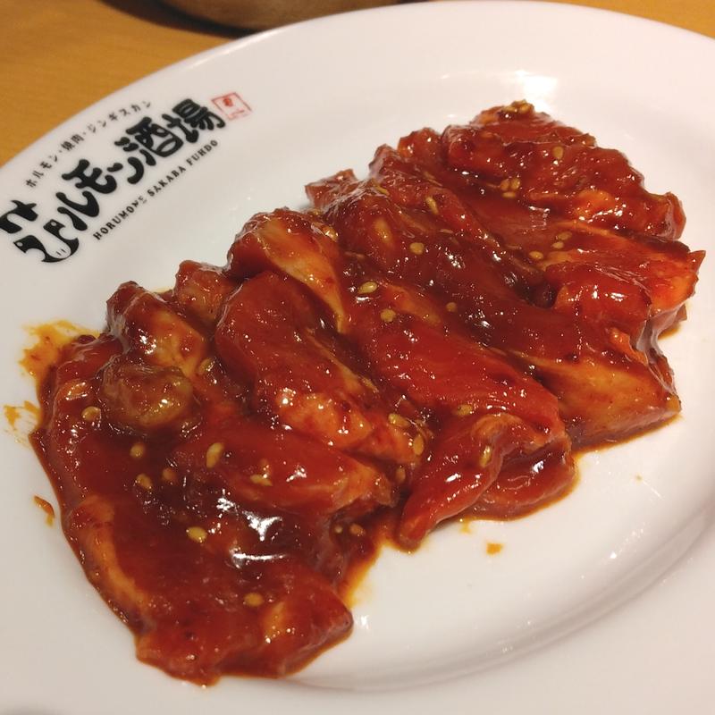 旨辛ジンギスカン(ホルモン酒場風土 札幌駅前店)