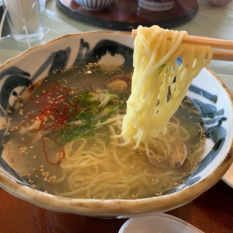 あさりラーメン(ザ・カントリー・クラブ・ジャパン レストラン )