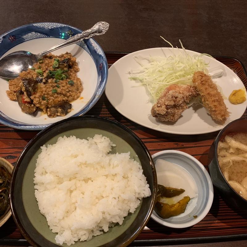 日替わり定食(遊食家 楽)