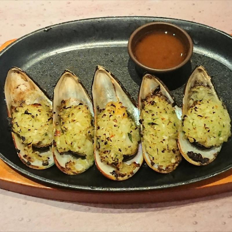 ムール貝のガーリック焼き(サイゼリヤ モザイクモール港北店)