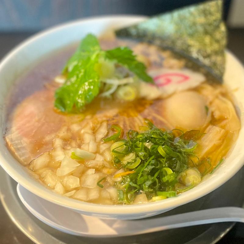醤油煮干しラーメン(麺奏 弥栄 （iyasaka）)