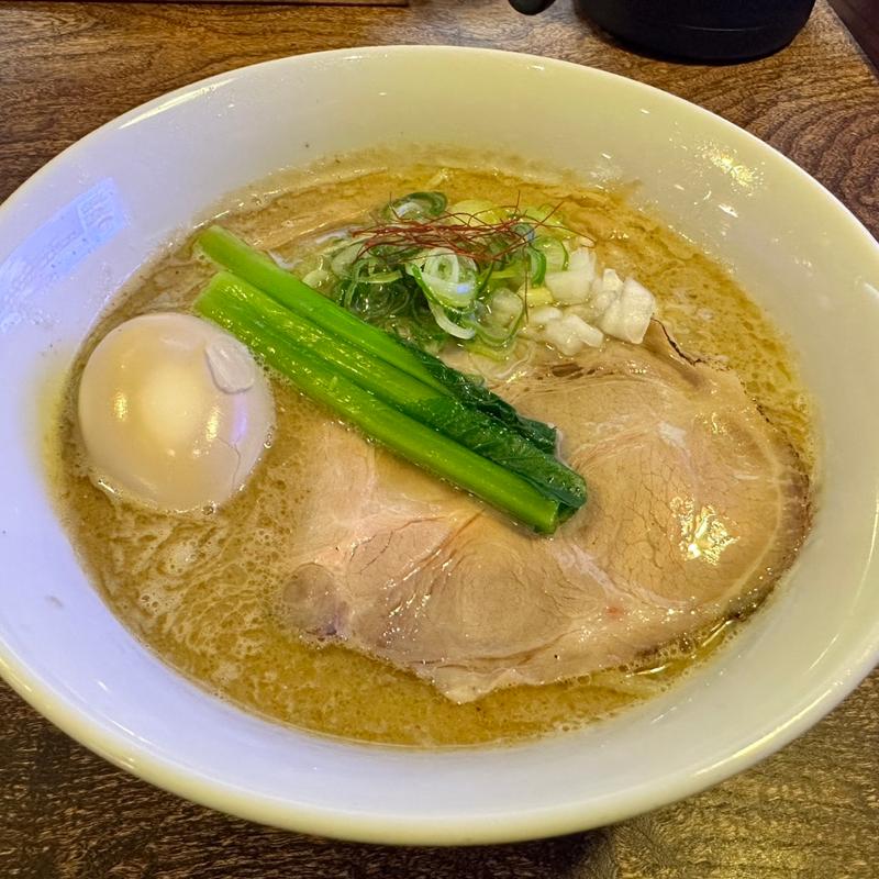 味玉濃厚魚介とりそば(らーめん えの木)