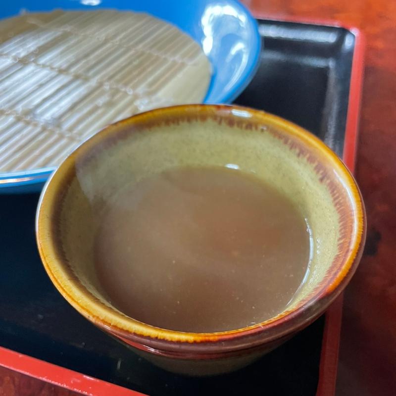 蕎麦湯(御蕎麦 晴)