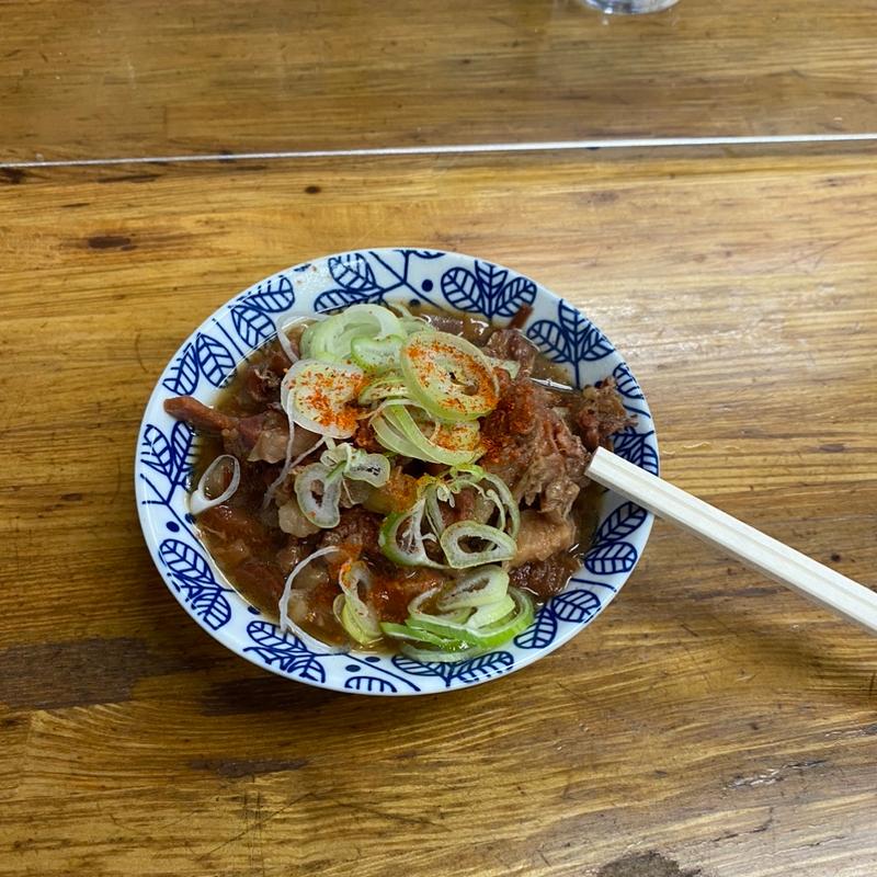 牛スジ(ラーメンＨＯＵＳＥリュウビ)