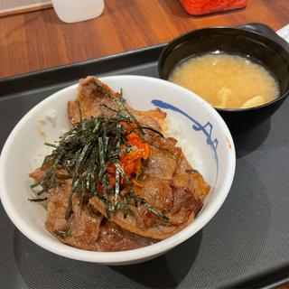 キムカル丼(松屋 西日暮里店 )