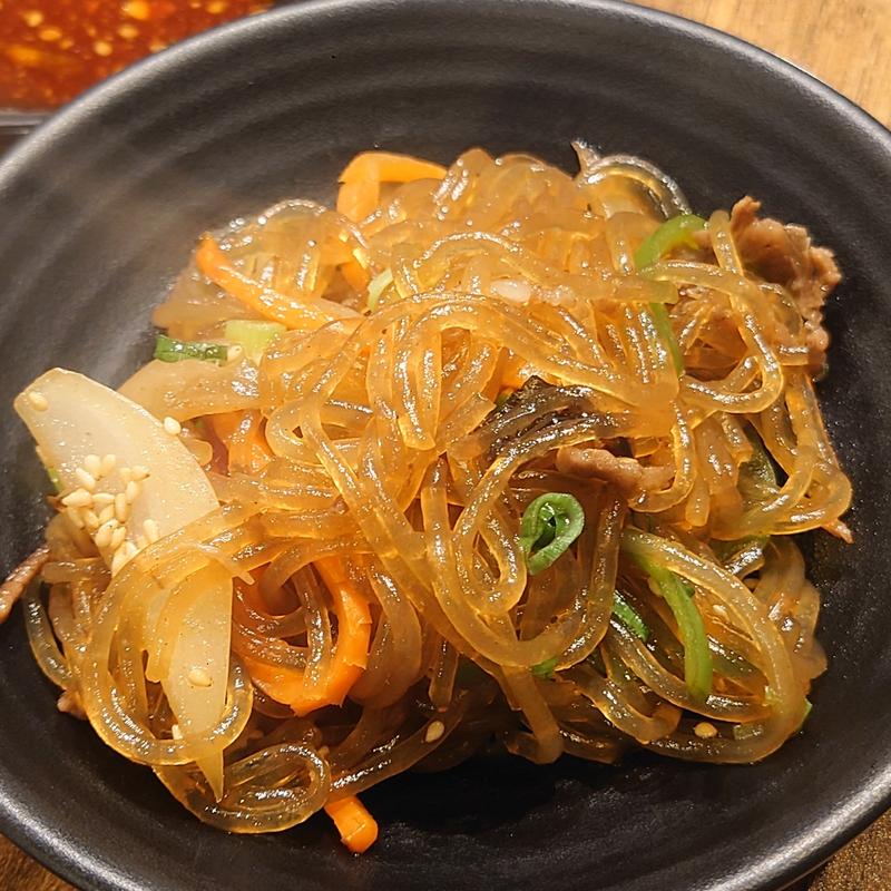 チャプチェ(ヨプの王豚塩焼 新大久保本店)