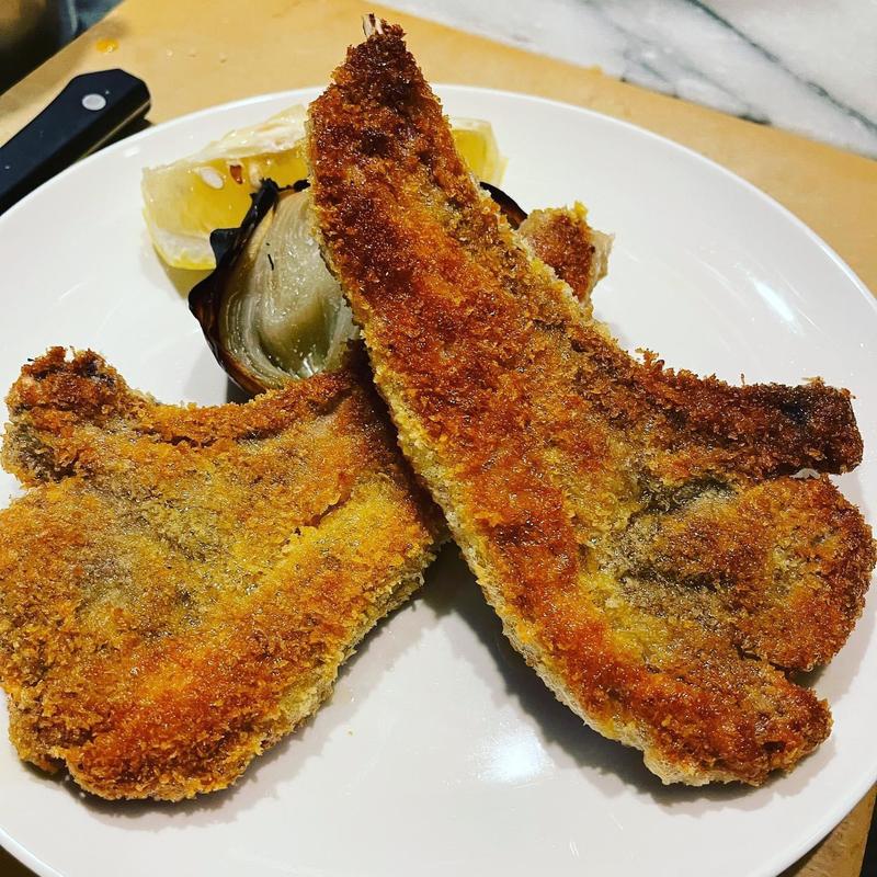 子羊のカツレツ(レストラン ボンジョリーナ 高円寺)