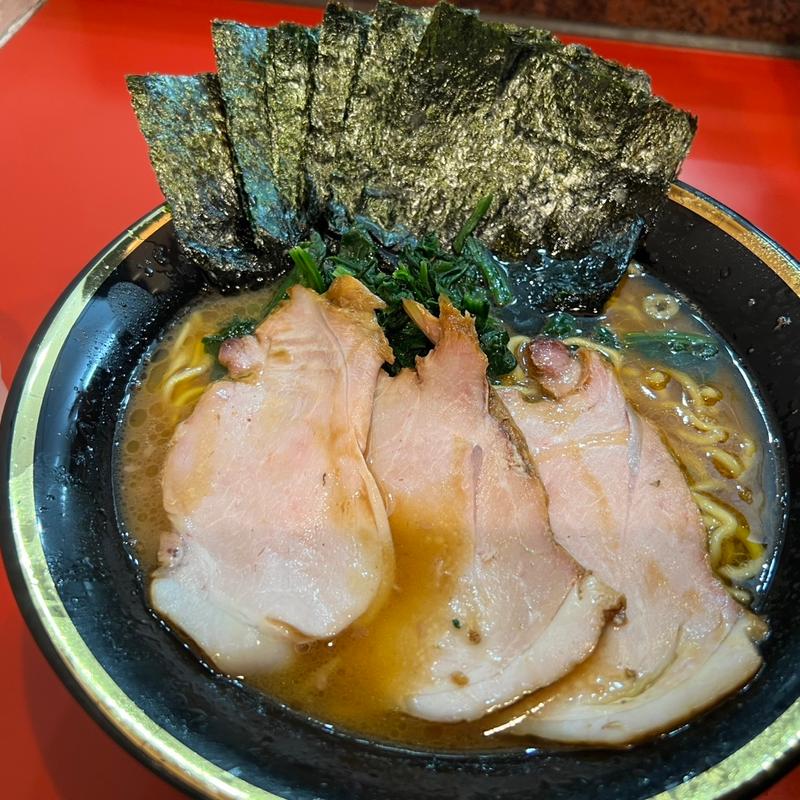 チャーシュー麺　中盛　海苔(らーめん 環２家)
