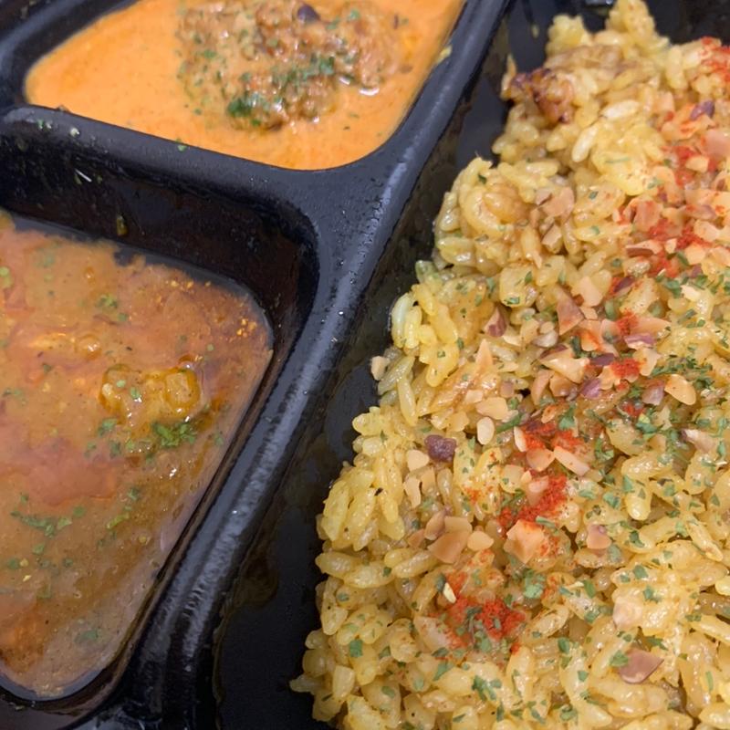 ERICK SOUTH チキン&バターチキンカレー(セブン-イレブン 代官山鎗ヶ崎店)