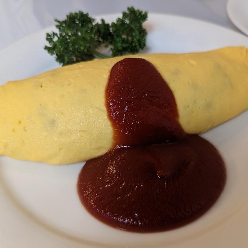 明治誕生オムライス(煉瓦亭)