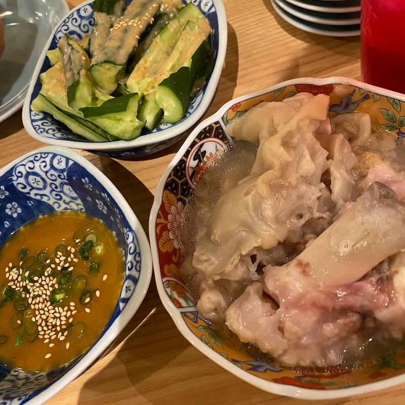 煮込み豚足(焼売酒場 なかめ)