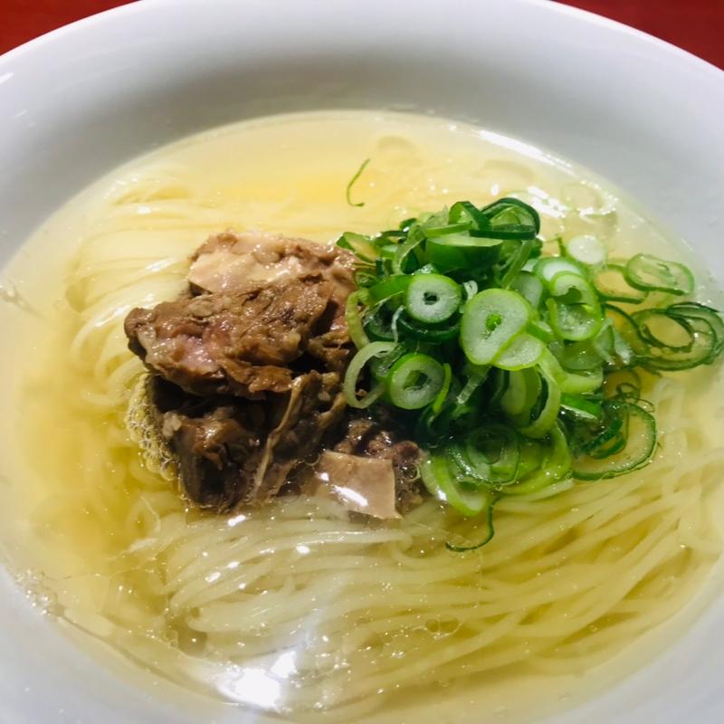 牛すじ中華そば(らーめん竹馬)