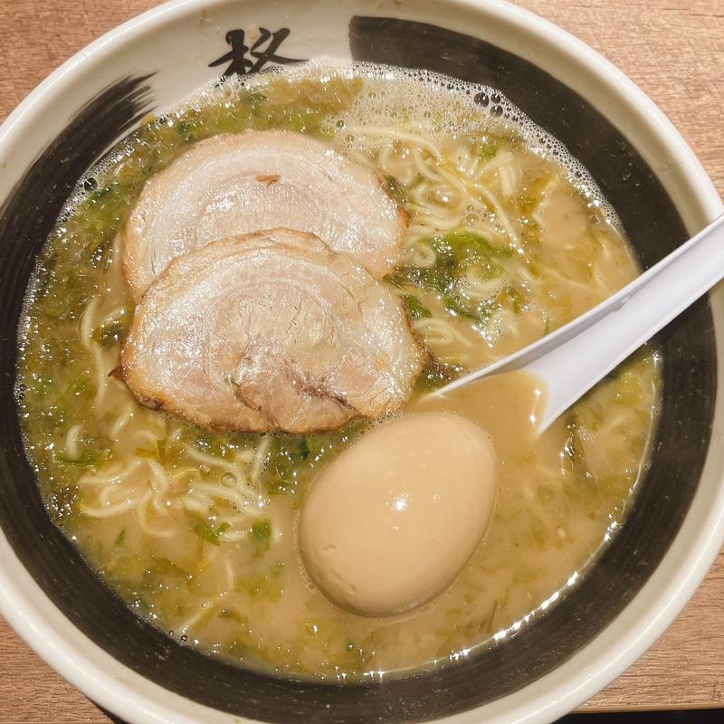 あおさラーメン(らーめん柊)