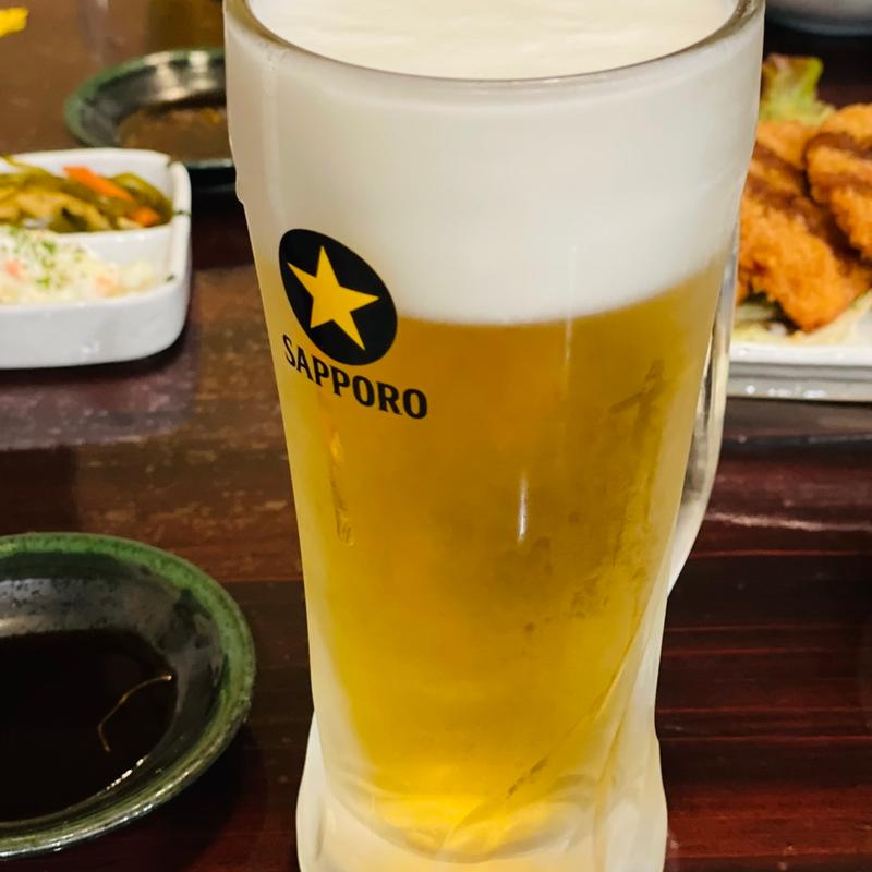 生ビール中(いろり)
