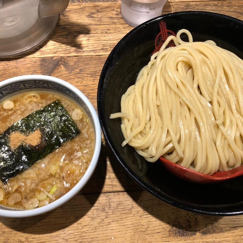 背脂つけ麺(三田製麺所 なんば店)