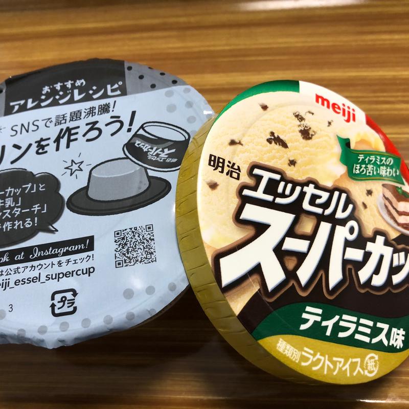 明治エッセルスーパーカップ ティラミス味(マルエツ 西新井店)