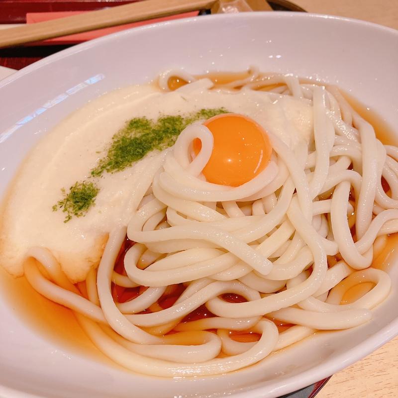 自然薯とろ玉うどん(DO-ZO 赤坂Bizタワー店)