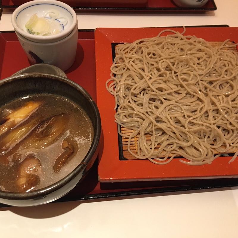 鴨せいろ(永坂更科 布屋太兵衛 東京大丸店)