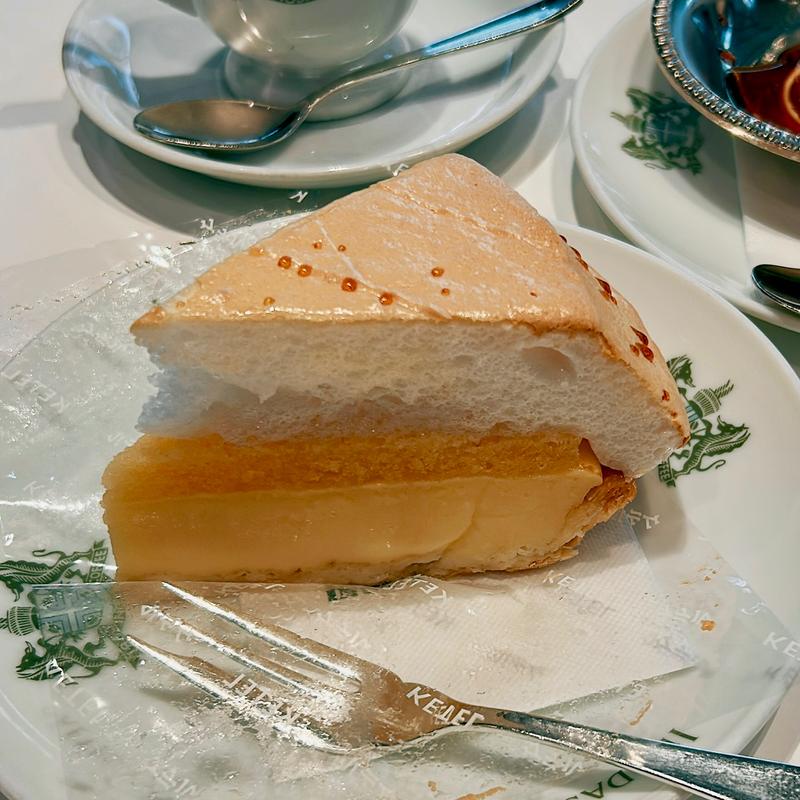 レモンパイ アイスコーヒー(ケーキセット)(イノダコーヒ 本店)