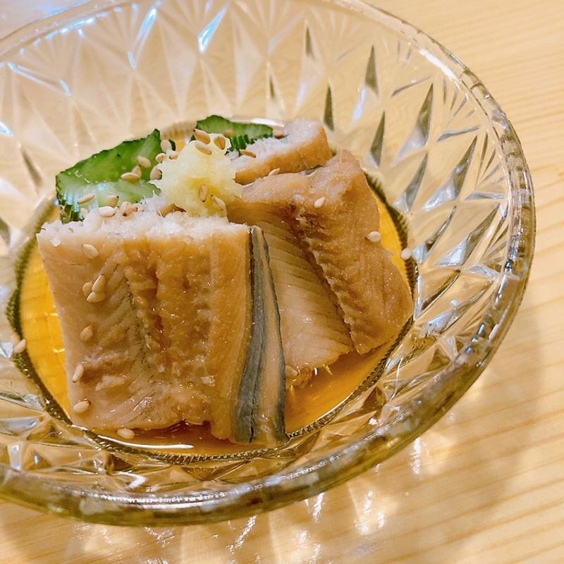 煮穴子の酢の物（おまかせコース）(コバヤシ料理店)