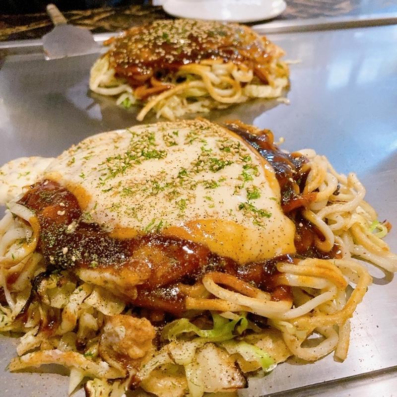 ホワイトソース　うどん肉玉(てっぱん食堂 )