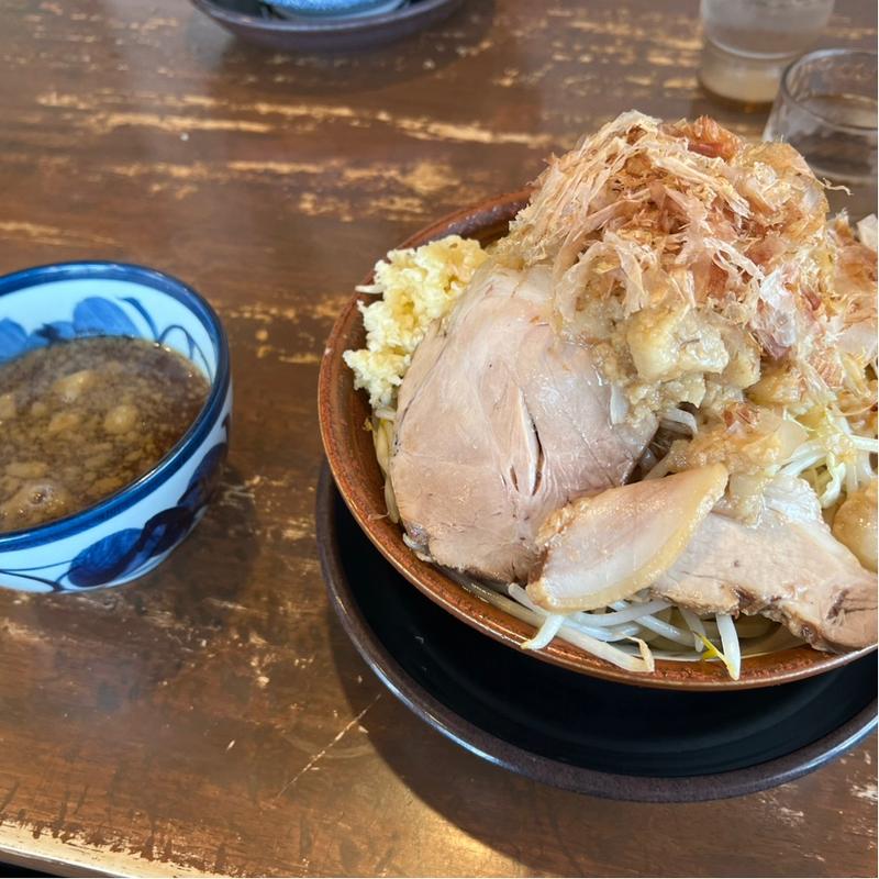 トラGつけ麺　大盛り(中華蕎麦　藤とら)